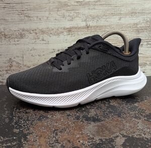 Womens Hoka One One Solimar Running Shoes Sz 6 D Wide Used Black Mesh
